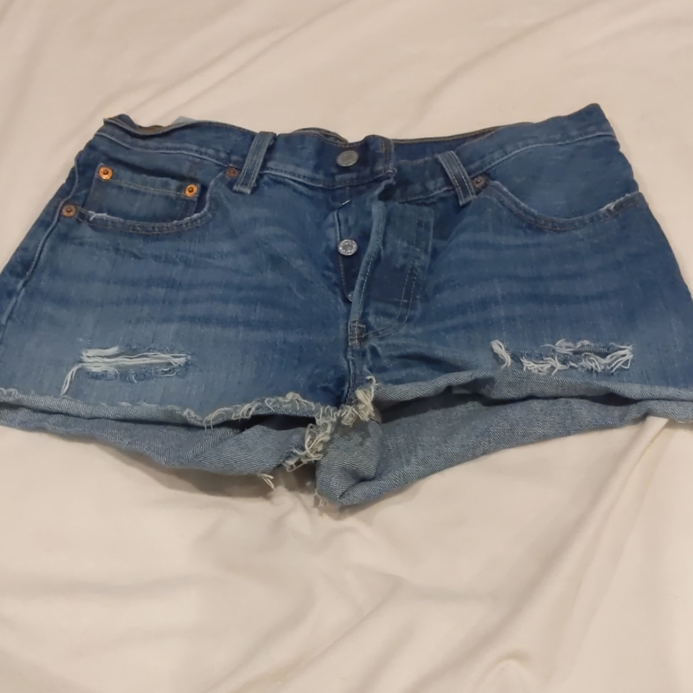 Levi shorts( button fly)
